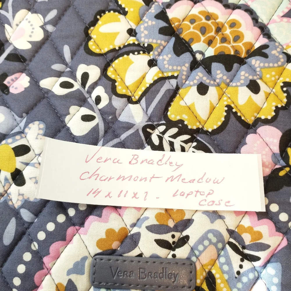 Vera Bradley floral tablet case Charmont Meadow blue yellow pink